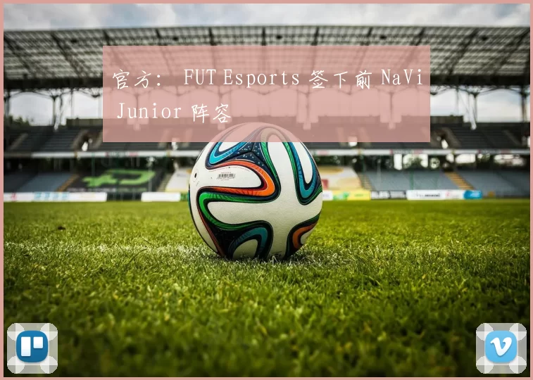 官方： FUT Esports 签下前 NaVi Junior 阵容